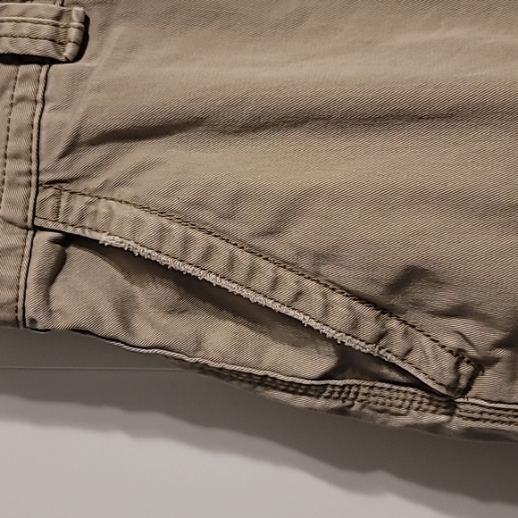 Ralph Lauren Polo Cargo Shorts Men's 34 Khaki Tan Distressed Paratroopers Safari - Picture 3 of 11